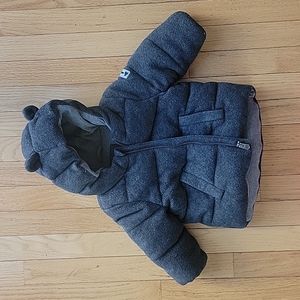 Gray gap coat
